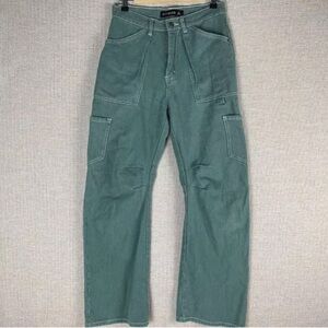 Lioness women’s wide leg green cargo pants